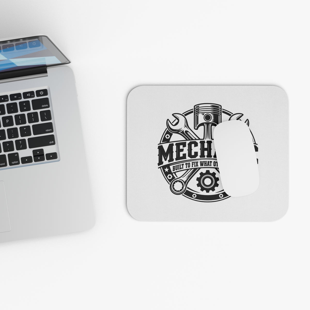Built to Fix Mechanic Mouse Pad | 9 × 8 Inch