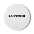 Carpenter Ceramic Coaster — Built by Hand