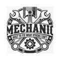 Mechanic Car Magnet — Built to Fix What Others Can’t | 5 × 5 Inch
